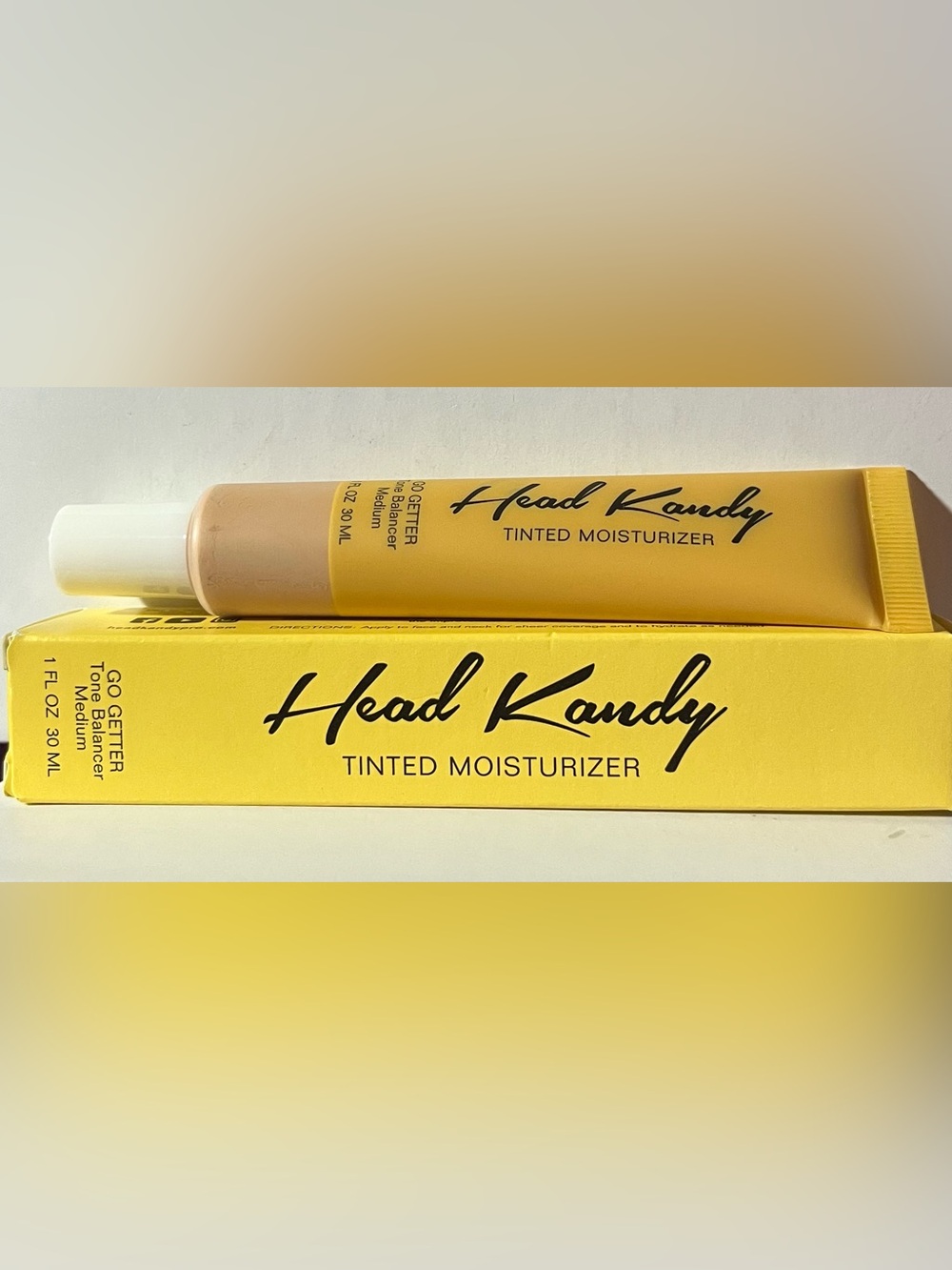 Head Kandy Tinted Moisturizer - Go Getter Medium Beige(new in box)
